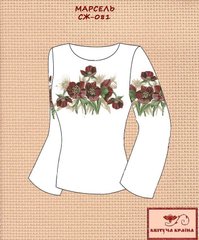 Заготовка для вышиванки Рубашка женская СЖ-081 "ТМ Квітуча країна"