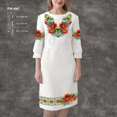 Заготовка для вишиванки Сукня жіноча ПЖ-047 ТМ "Кольорова"