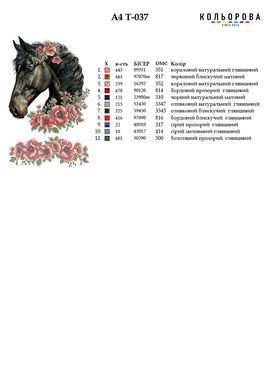 Термоналіпка для вишивання ТМ Кольорова А-4 (18х29 см.) А4 Т-037