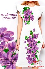 Заготовка для вишиванки Плаття жіноче короткий рукав ПЖкр-350 ТМ "Квітуча країна"