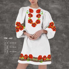 Заготовка для вишиванки Сукня жіноча ПЖ-227 ТМ "Кольорова"