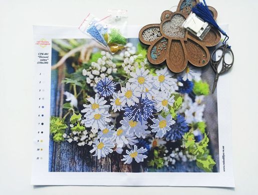 Набір для вишивки бісером Крижане серце НД-028, Preciosa