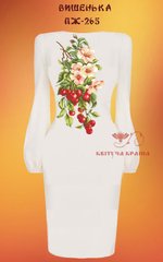 Заготовка для вишиванки Плаття жіноче ПЖ-265 ТМ "Квітуча країна"