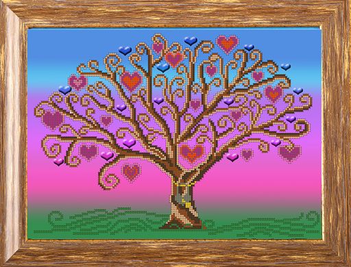 Схема для вышивки Дерево любви Р-088 (габардин)