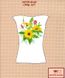 Заготовка для вышиванки Рубашка женская без рукавов СЖбр-207 "ТМ Квітуча країна"