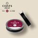 Нитка для рукоділля та вишивки Coats Dabond 80 чорна 75 м