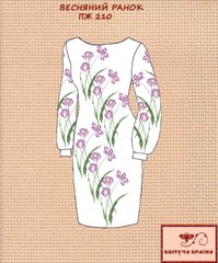 Заготовка для вишиванки Плаття жіноче ПЖ-210 ТМ "Квітуча країна"