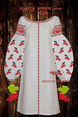 Заготовка для вишиванки Плаття жіноче етно ПЖетно-004 ТМ "Квітуча країна"