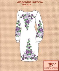 Заготовка для вишиванки Плаття жіноче ПЖ-211 ТМ "Квітуча країна"