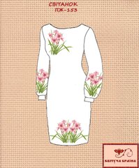 Заготовка для вишиванки Плаття жіноче ПЖ-153 ТМ "Квітуча країна"