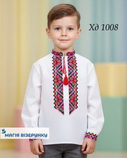 Заготовка вишиванки для хлопчика Чернівецької області Хд1008 ТМ "Магія візерунку"