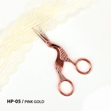 Ножиці для рукоділля НP-05/pink gold