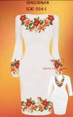 Заготовка для вишиванки Плаття жіноче ПЖ-254-1 ТМ "Квітуча країна"