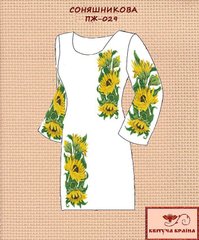 Заготовка для вышиванки Платье женское ПЖ-029 ТМ "Квітуча країна"