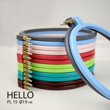 П'яльця пластикові HELLO PL19