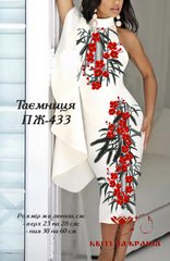 Заготовка для вишиванки Плаття жіноче ПЖ-433 ТМ "Квітуча країна"