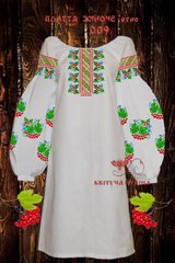Заготовка для вышиванки Платье женское етно ПЖетно-009 ТМ "Квітуча країна"