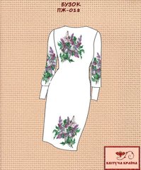 Заготовка для вишиванки Плаття жіноче ПЖ-018 ТМ "Квітуча країна"