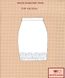 Заготовка для вышиванки Юбка женская СпЖ-120 біла ТМ "Квітуча країна"