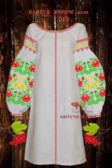 Заготовка для вышиванки Платье женское етно ПЖетно-013 ТМ "Квітуча країна"