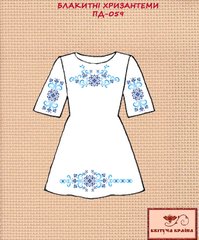 Заготовка для вишиванки Плаття дитяче ПД-059 ТМ "Квітуча країна"
