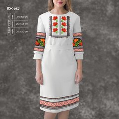 Заготовка для вышиванки Платье женское ПЖ-037 ТМ "Кольорова"