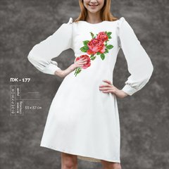 Заготовка для вишиванки Сукня жіноча ПЖ-177 ТМ "Кольорова"