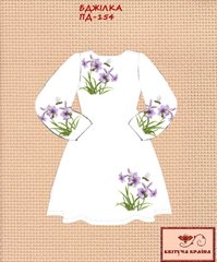 Заготовка для вишиванки Плаття дитяче ПД-154 ТМ "Квітуча країна"