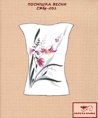 Заготовка для вышиванки Рубашка женская без рукавов СЖбр-031 "ТМ Квітуча країна"