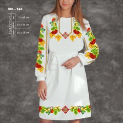 Заготовка для вишиванки Сукня жіноча ПЖ-248 ТМ "Кольорова"