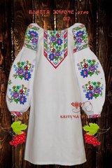 Заготовка для вишиванки Плаття жіноче етно ПЖетно-017 ТМ "Квітуча країна"