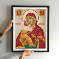 Заготовка для вишивки ТМ Мосмара Володимирська Ікона Божої Матері ММР-025