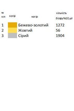 Заготовка для вишивки Бант великодній БП-69 ТМ "Магія Візерунку"