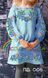 Заготовка для вишиванки Плаття дитяче з рукавами (5-10 років) ПД-005 ТМ "Кольорова"