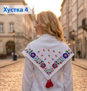 Заготовка для вишивки Хустка жіноча 4 ТМ "Магія Візерунку"