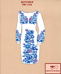 Заготовка для вышиванки Платье женское ПЖ-48 ТМ "Квітуча країна"