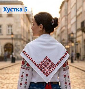 Заготовка для вишивки Хустка жіноча 5 ТМ "Магія Візерунку"