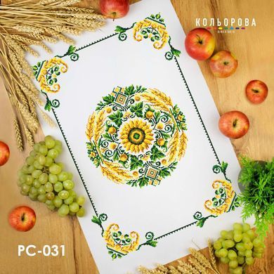 Заготовка для вишивки Рушник спасівський РС-031 ТМ "Кольорова"