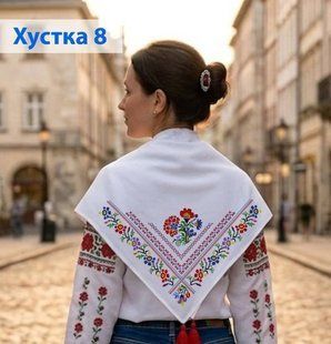Заготовка для вишивки Хустка жіноча 8 ТМ "Магія Візерунку"
