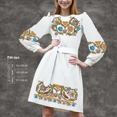 Заготовка для вышиванки Платье женское ПЖ-041 ТМ "Кольорова"