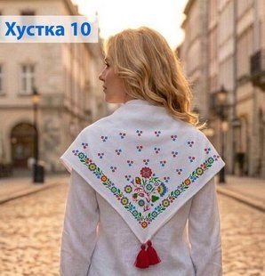 Заготовка для вишивки Хустка жіноча 10 ТМ "Магія Візерунку"