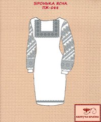 Заготовка для вышиванки Платье женское ПЖ-088 ТМ "Квітуча країна"