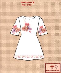 Заготовка для вишиванки Плаття дитяче ПД-028 ТМ "Квітуча країна"