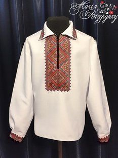 Заготовка для вишиванки сорочка дитяча (хлопчик) Х-2 ТМ "Магія візерунку"
