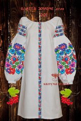 Заготовка для вышиванки Платье женское етно ПЖетно-001 ТМ "Квітуча країна"
