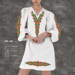 Заготовка для вышиванки Платье женское ПЖ-097 ТМ "Кольорова"