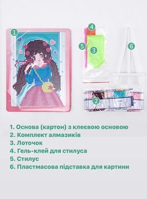 Набор алмазной мозаики с подставкой Тигр ТМ ColorArt 18х23 см DP02