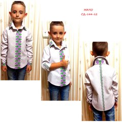 Заготовка для вышиванки Рубашка детская СД-144-12 "ТМ Квітуча країна"