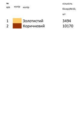 Заготовка для вишивки рушника обрядового весільного ВР-83 ТМ "Магія візерунку"