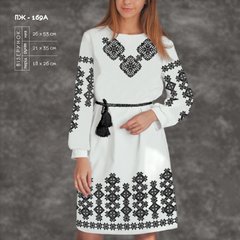 Заготовка для вишиванки Сукня жіноча ПЖ-169А ТМ "Кольорова"